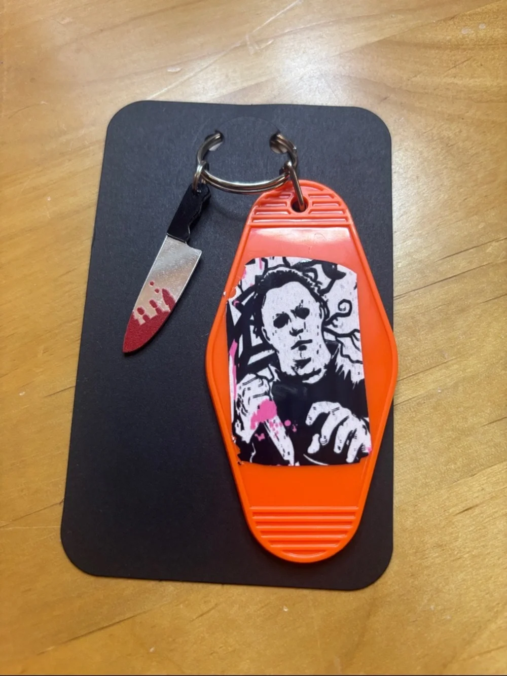 Horror Fandom Vibes Handcrafted Motel Keychains - Pick One - Picture 2 of 13